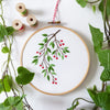 Mistletoe - 6" embroidery kit