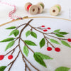 Mistletoe - 6" embroidery kit