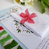 Mistletoe - 6" embroidery kit