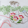 Monstera Monkey Lady - 6" embroidery kit