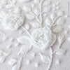 White Roses - 4" embroidery kit