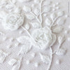 White Roses - 4" embroidery kit