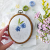 Purple Blossom - 4" embroidery kit