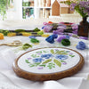 Purple Blossom - 4" embroidery kit