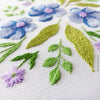 Purple Blossom - 4" embroidery kit