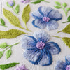 Purple Blossom - 4" embroidery kit