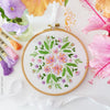 Summer Blooming - 6" embroidery kit