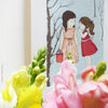 Two Girls and a Secret print wall art