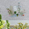 Cats in the garden print wall art