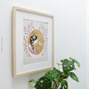 You & Me print wall art