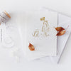 White Cats series - Complete set of 3 cards