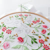 Christmas Flowers - 4" embroidery kit