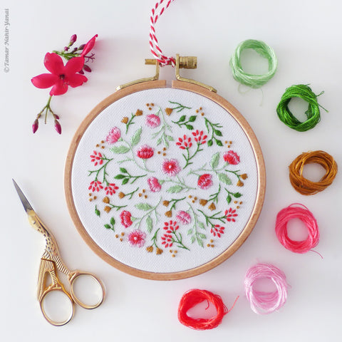 Kettles, Cups, and Plants Hand Embroidery Kit (November 2023 Box)