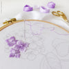 Purple Hortensia - 6" embroidery kit