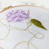 Purple Hortensia - 6" embroidery kit