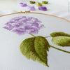 Purple Hortensia - 6" embroidery kit