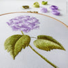 Purple Hortensia - 6" embroidery kit