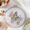 Autumn Lady - 6" embroidery kit