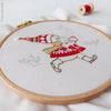 Dashing Santa - 6" embroidery kit