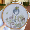 Winter Queen - 6" embroidery kit
