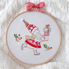 Dashing Santa - 6" embroidery kit