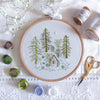 Snowy Night - 6" embroidery kit