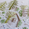 Snowy Night - 6" embroidery kit