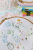 Spring Flowers - 6" embroidery kit