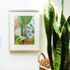 Tea Forest print wall art