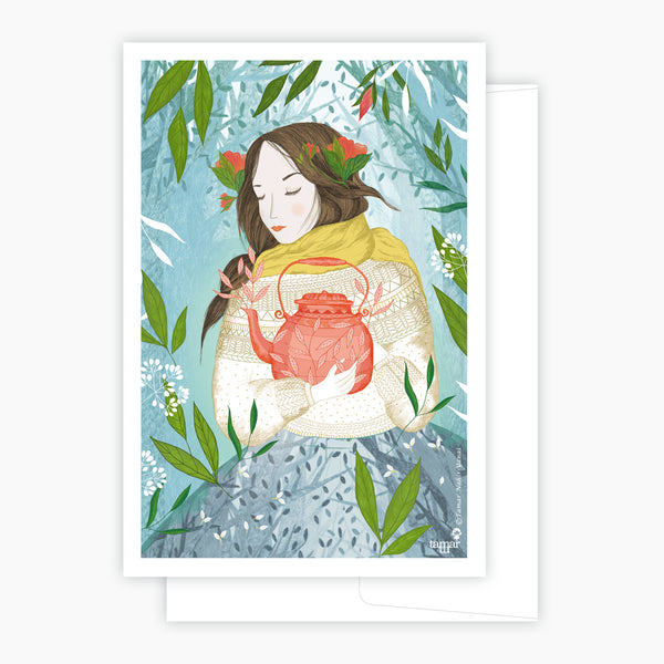 Tea Time Lady
