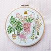 Urban Jungle - 6" embroidery kit