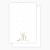 A cat on a table Card