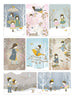 Winter Fairy series - Complete set of 8 cards