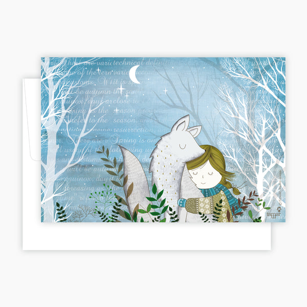 Winter Fox Card