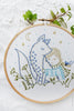 Winter Fox - 6" embroidery kit