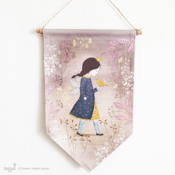 Banner Flag - Winter Fairy